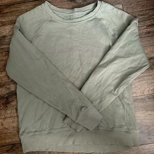 Athleta Sage Terry Crew Neck, Size Small
